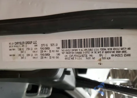 2012 Jeep Liberty Jet z USA, uszkodzony, nr VIN 1C4PJMFK4CW186736